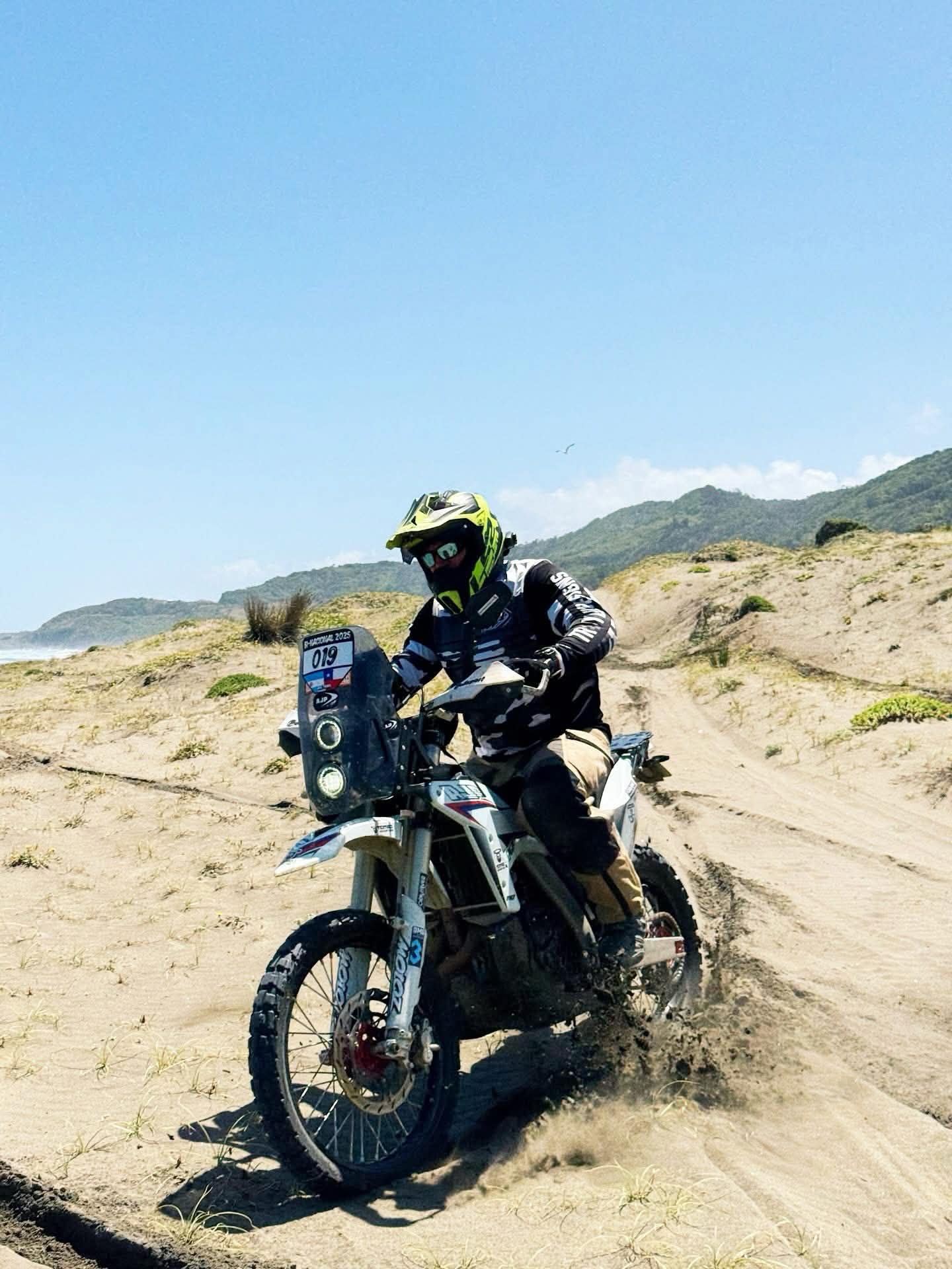 PR7 Adventure navigace v hlubokém písku